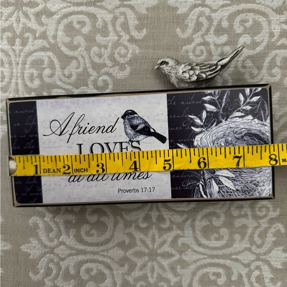 Christian Wooden Plaque Scripture Proverbs 17:17 - Picture 5 of 8